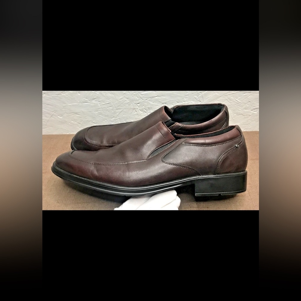 Rockport AdiPrene Men's Loafers Brown Leather Slip-On Casual Dress Size 13M